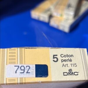 DMC Coton 5 Perlé Thread 792